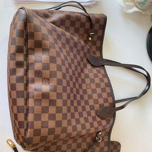 Louis Vuitton Neverfull NM Tote Damier MM